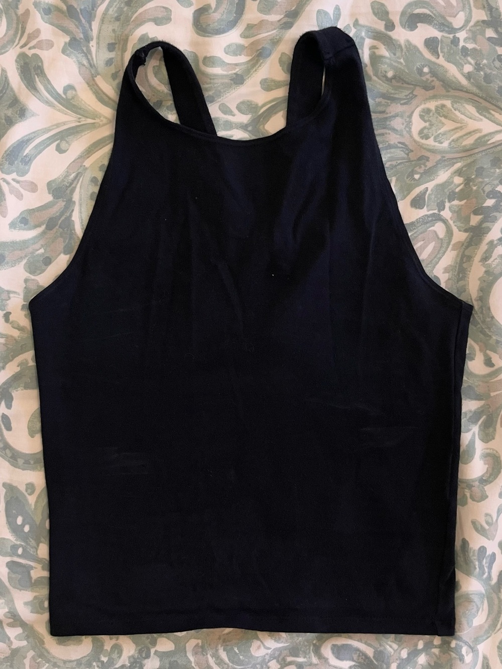 ✨2/$30✨ Abercrombie & Fitch Black Racerback Crop Tank